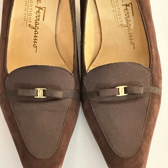 Salvatore Ferragamo Brown Loafers - Picture 11 of 13